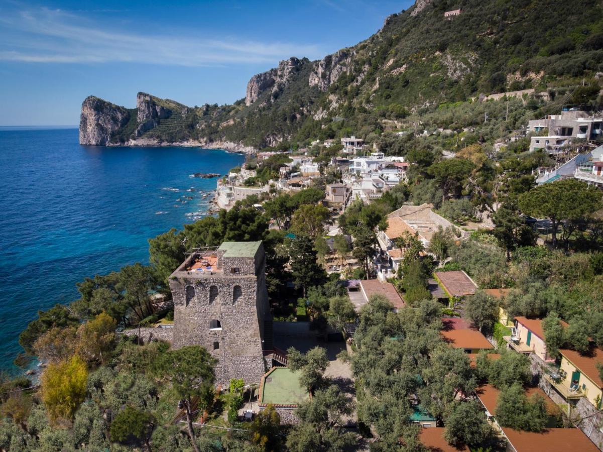 Torre Turbolo Apartments Massa Lubrense Eksteriør billede